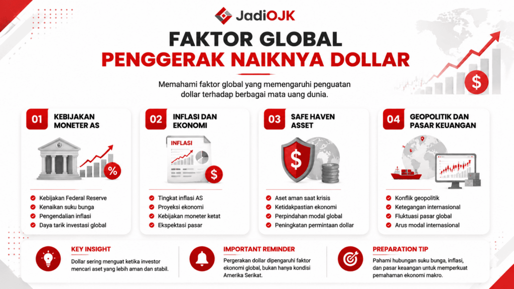 kenapa dollar naik terus