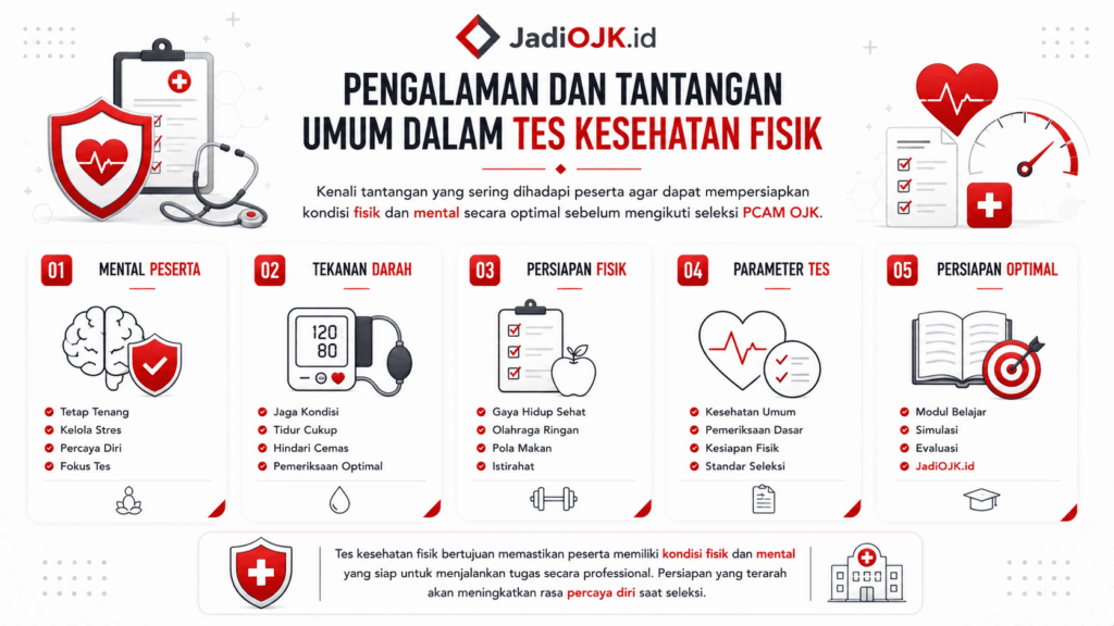 tahapan tes kesehatan fisik rekrutmen ojk