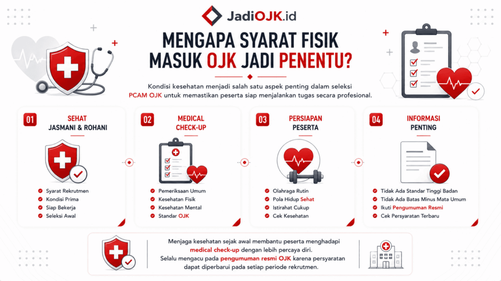 syarat fisik masuk OJK