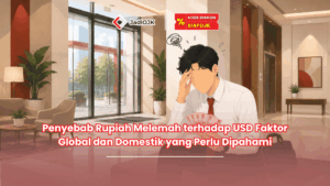 penyebab rupiah melemah terhadap usd