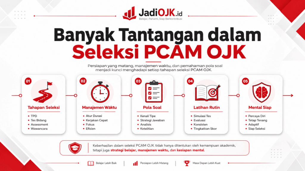 berapa jumlah soal tpd ojk dan durasi waktunya