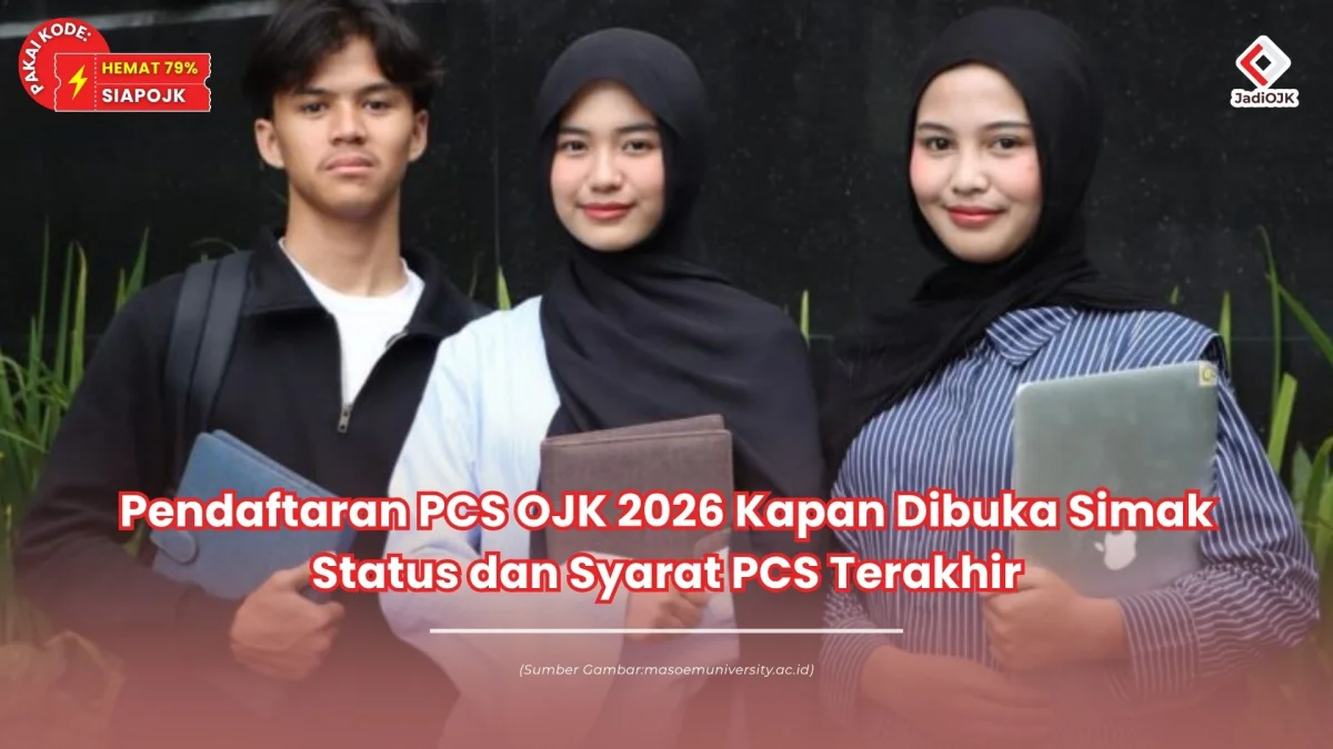 pendaftaran pcs ojk 2026