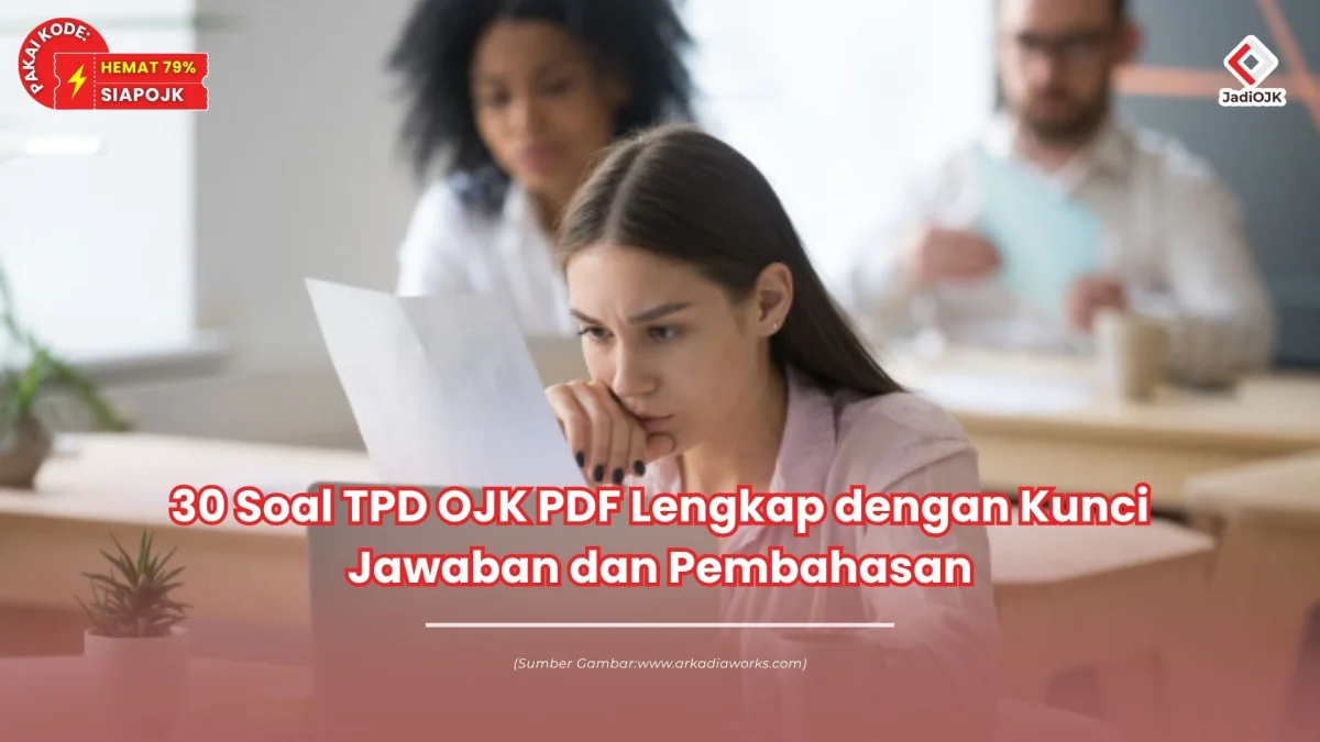 soal tpd ojk