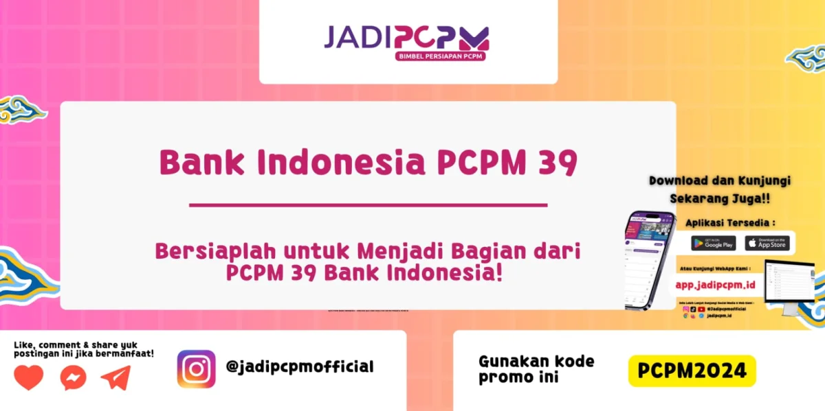 Bank Indonesia PCPM 39