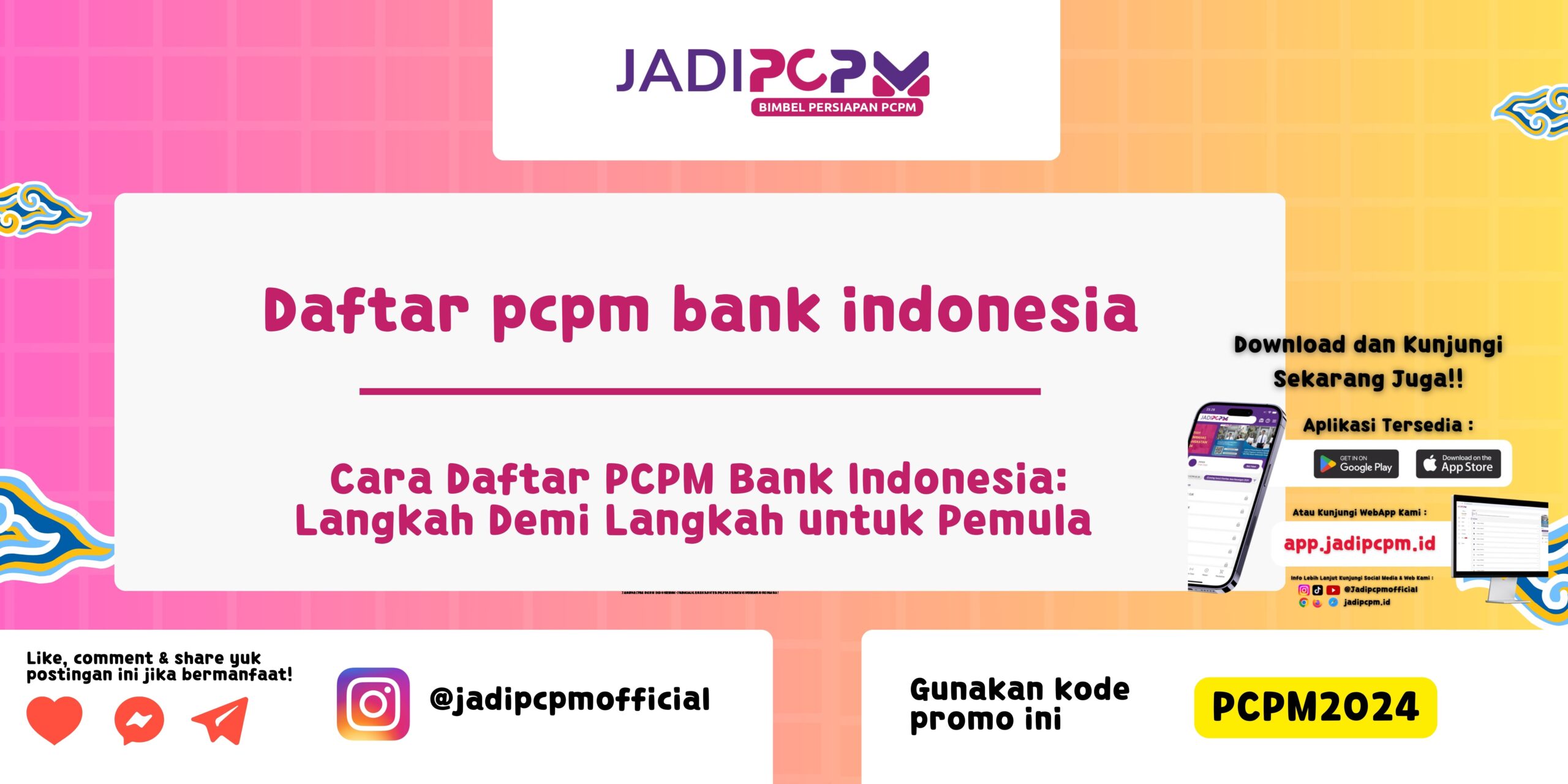 Daftar pcpm bank indonesia