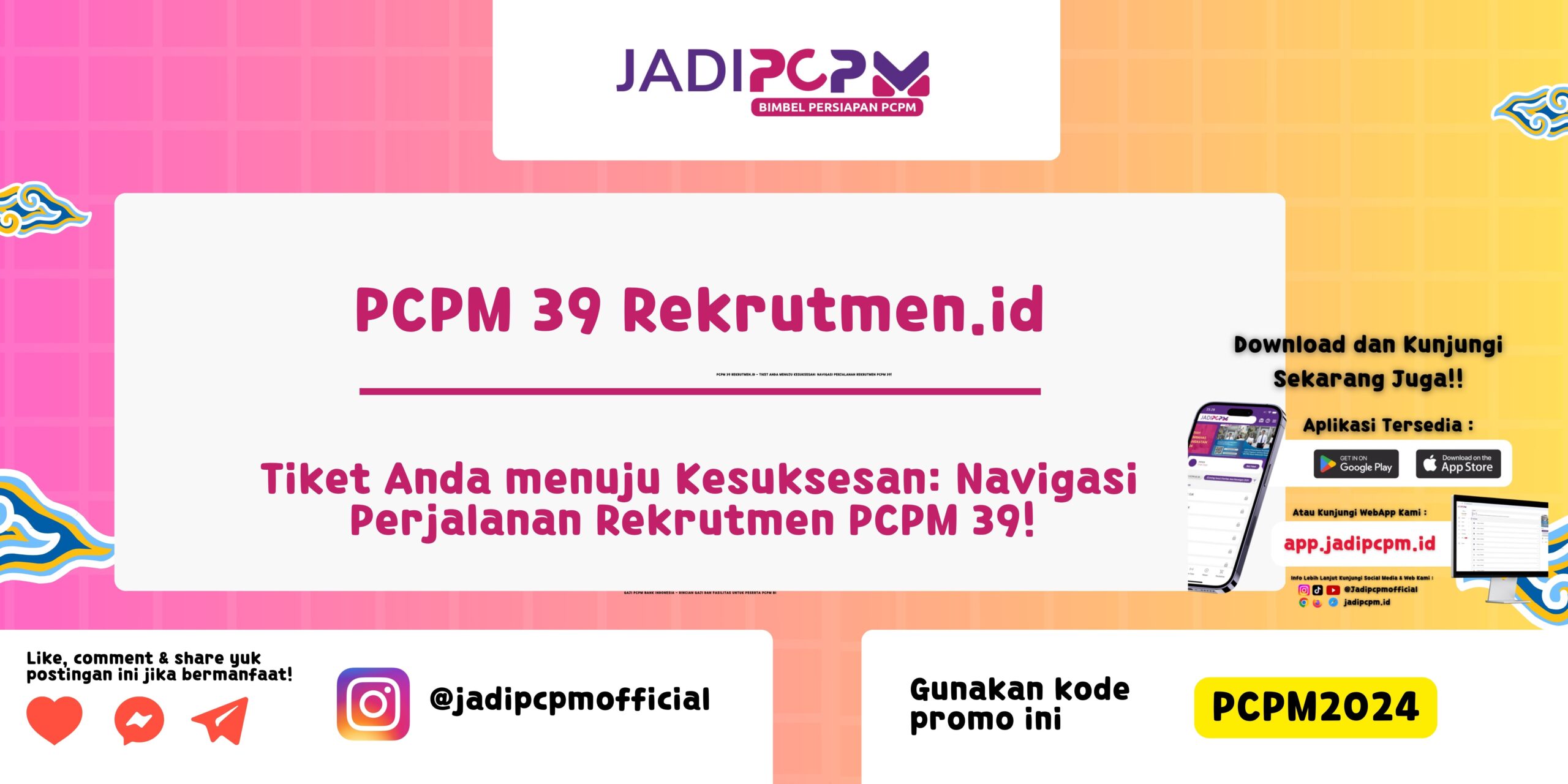PCPM 39 Rekrutmen.id