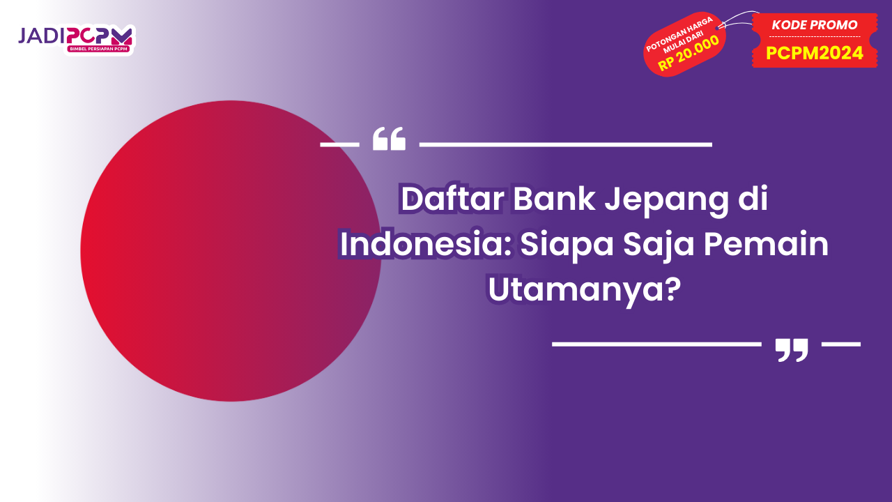 Daftar Bank Jepang di Indonesia