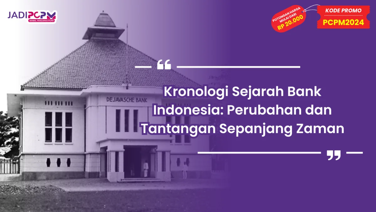 Kronologi Sejarah Bank Indonesia