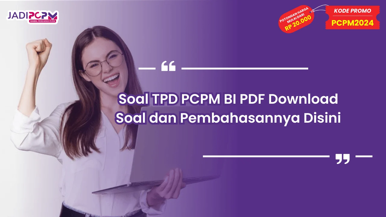 Soal TPD PCM BI PDF Download