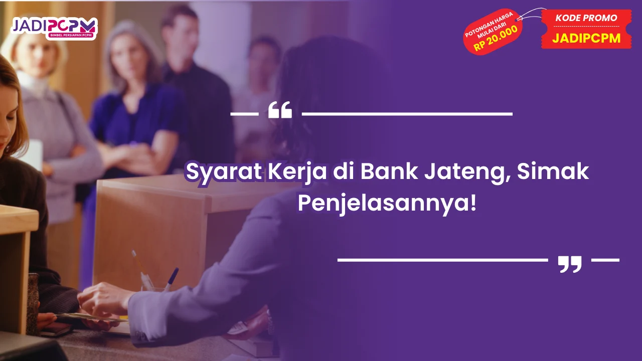 syarat kerja di bank
