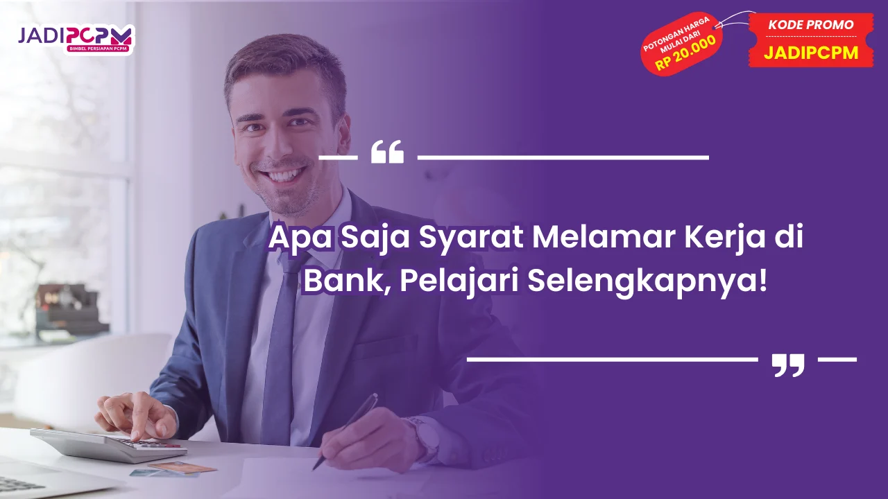 syarat kerja di bank
