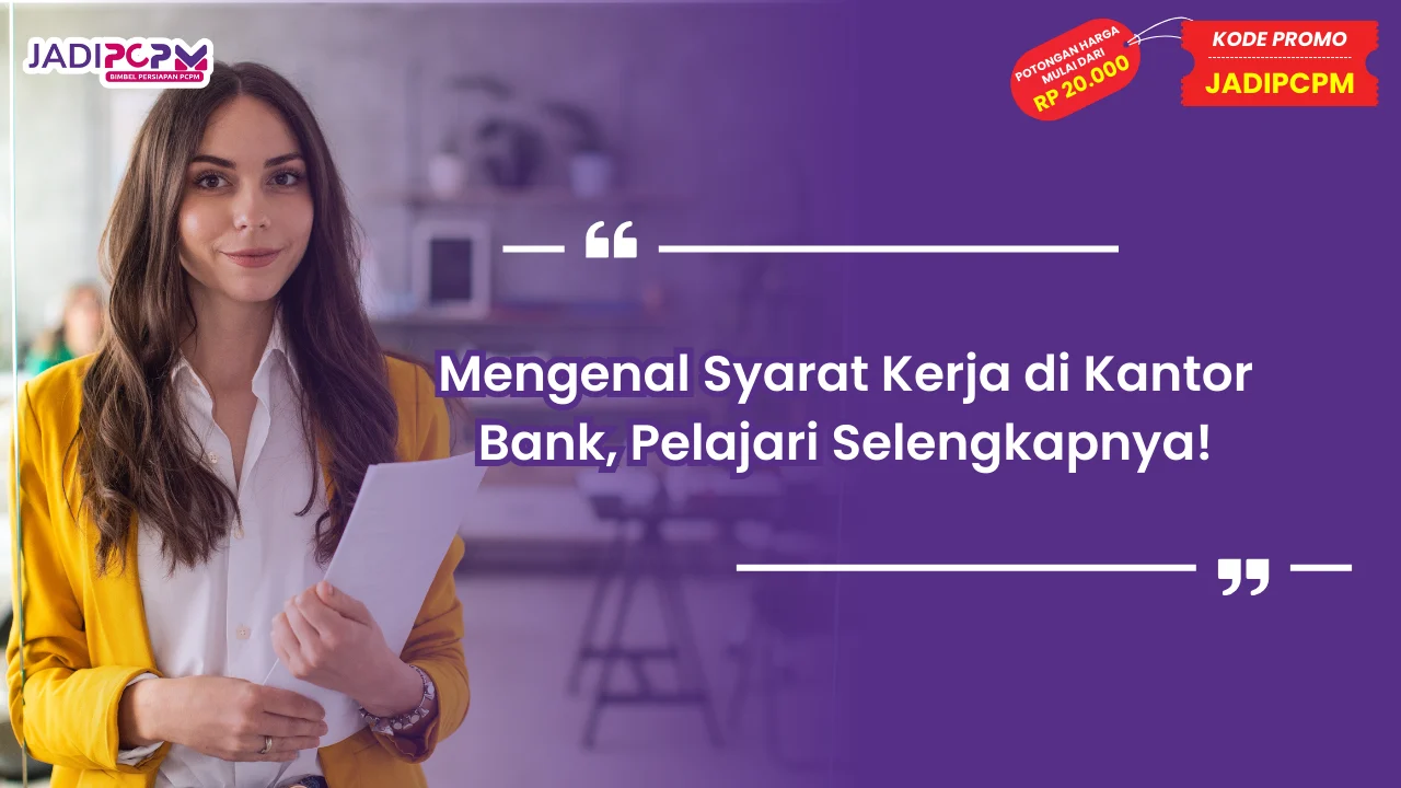 syarat kerja di bank