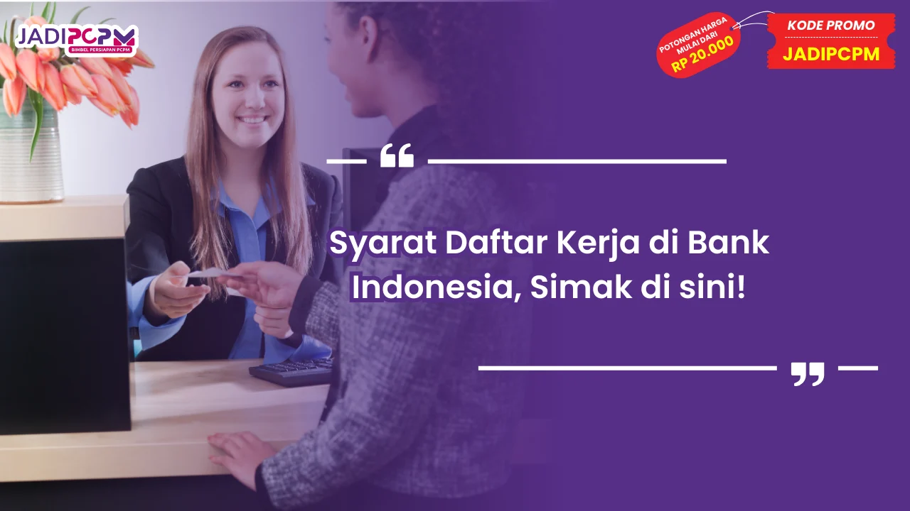 syarat kerja di bank