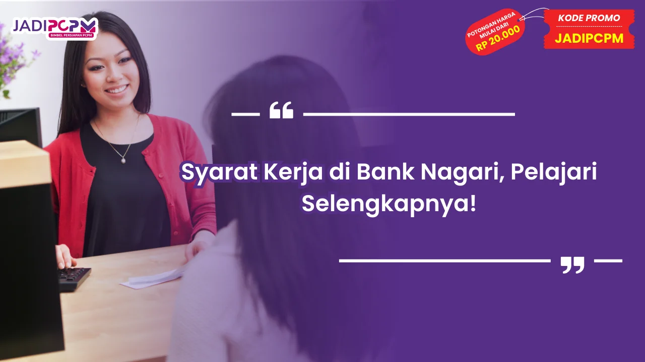 syarat kerja di bank nagari