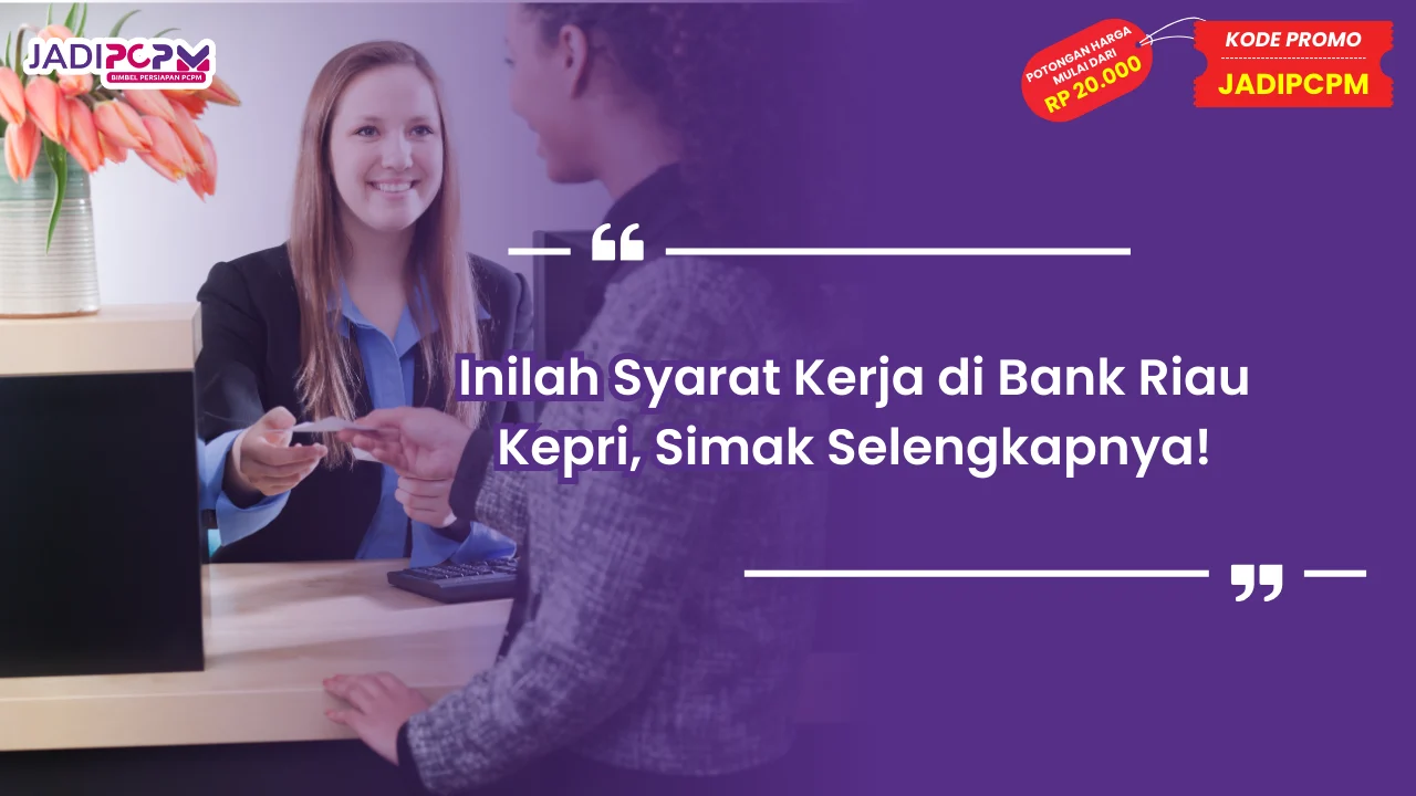 syarat kerja di bank