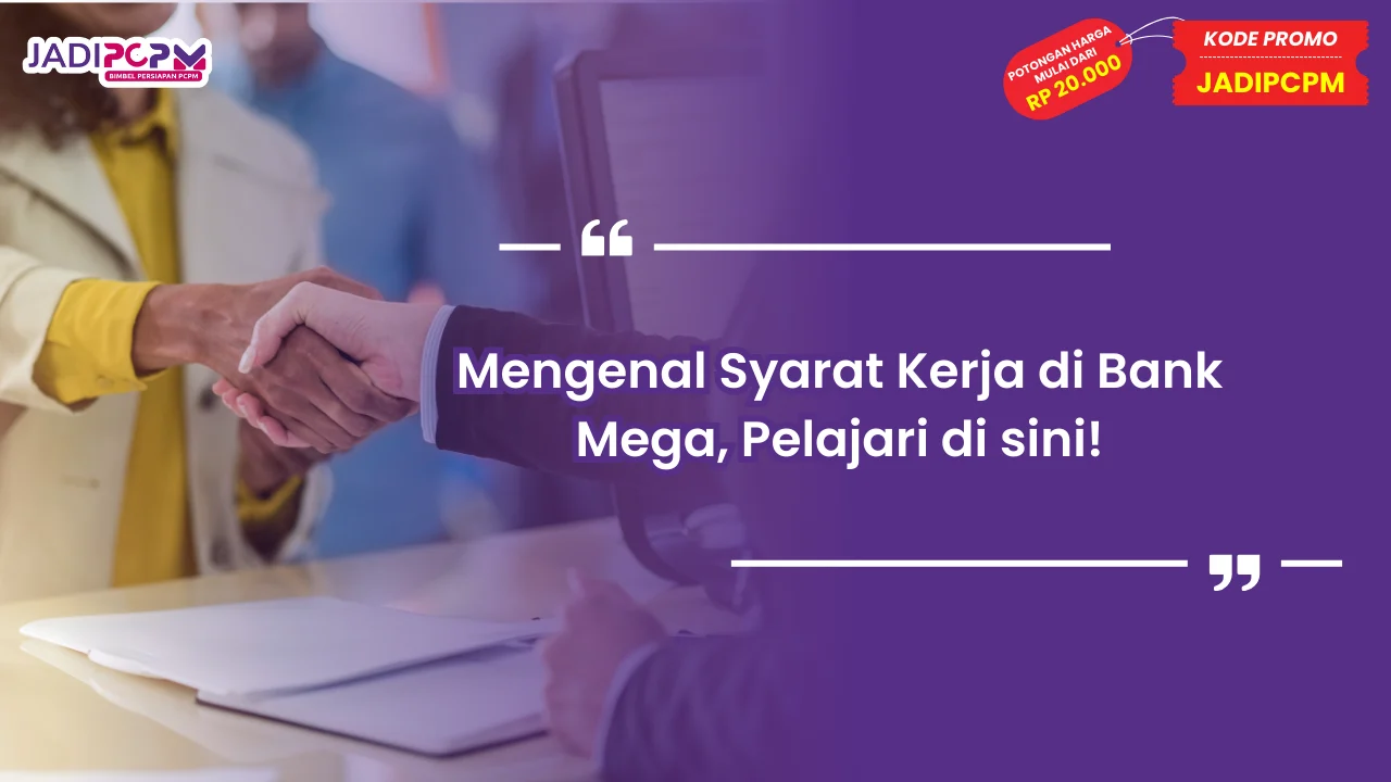 syarat kerja di Bank