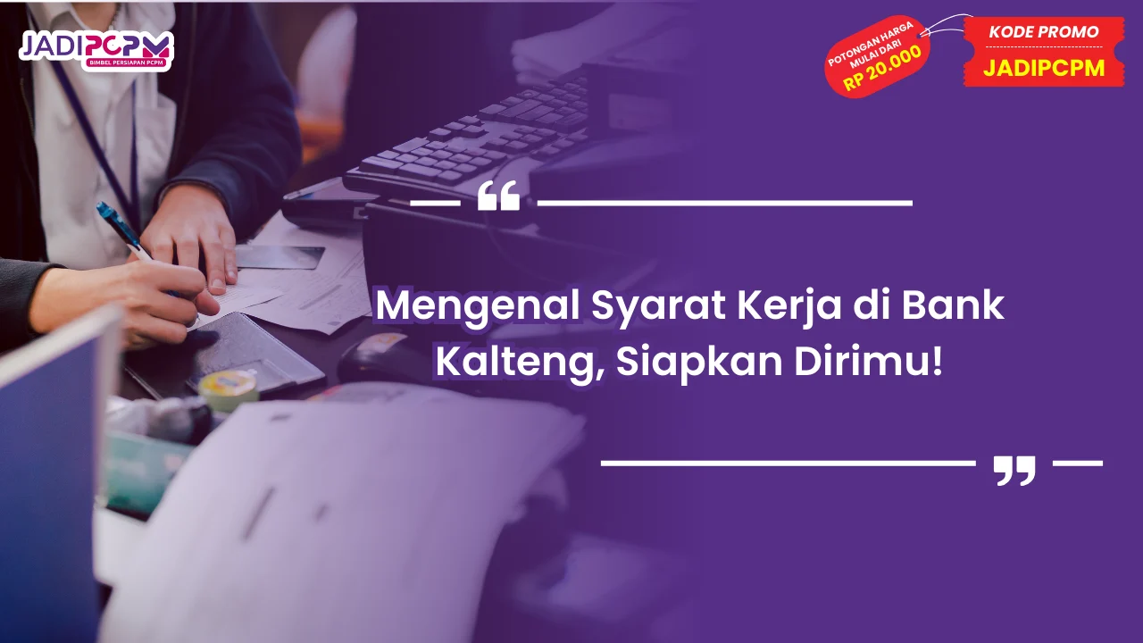 syarat kerja di bank