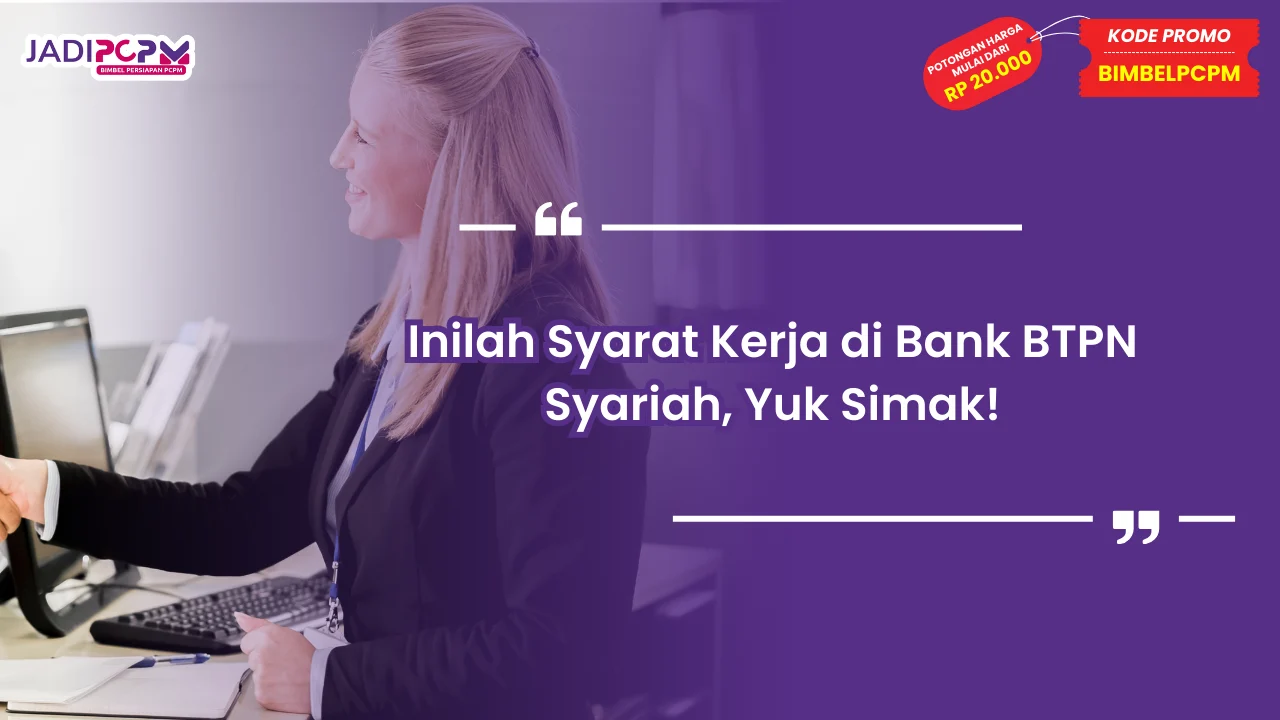 syarat kerja di bank btpn syariah