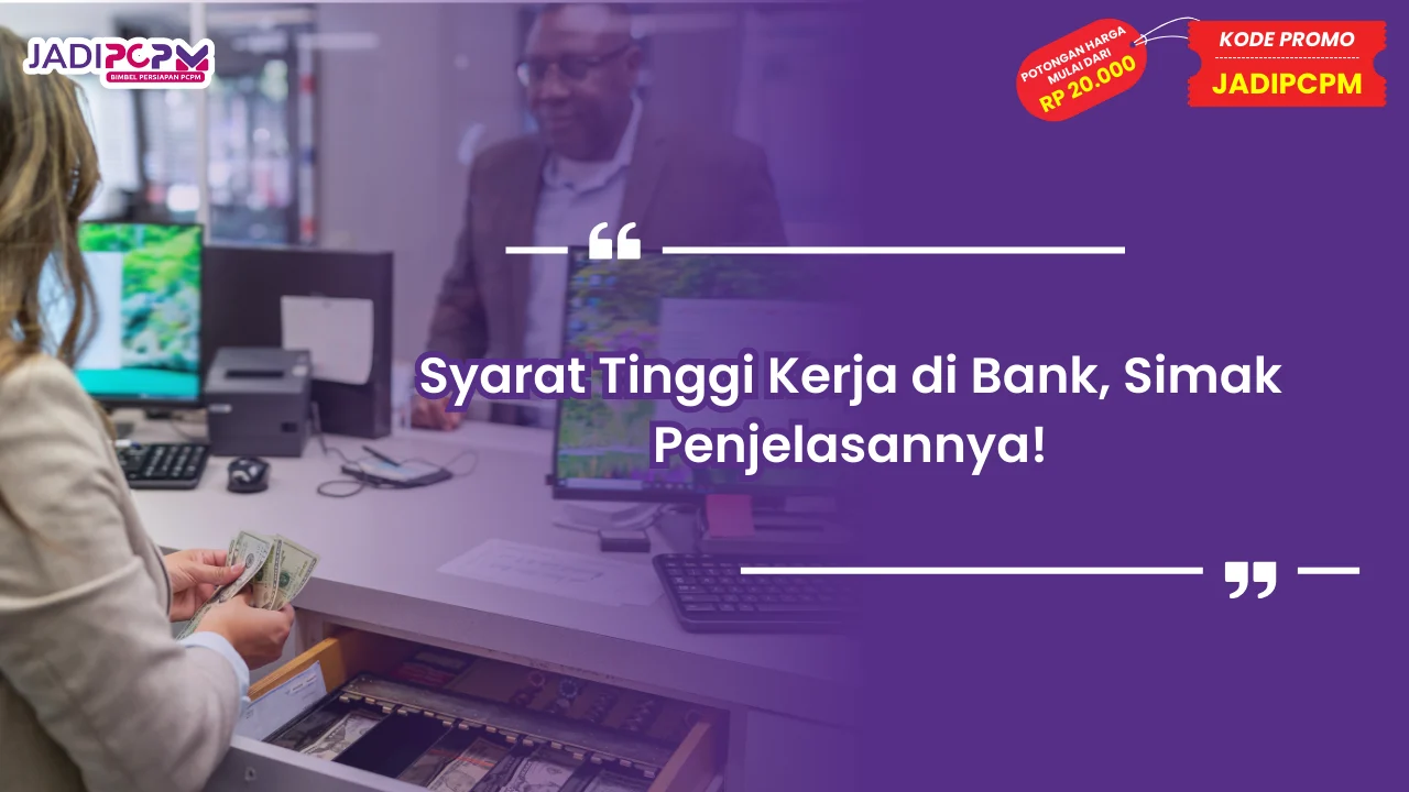 syarat kerja di Bank