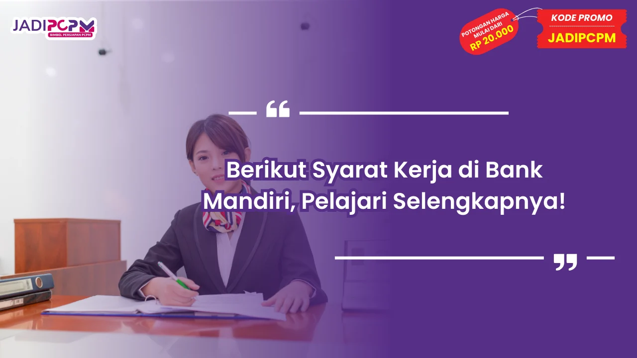 syarat kerja di bank