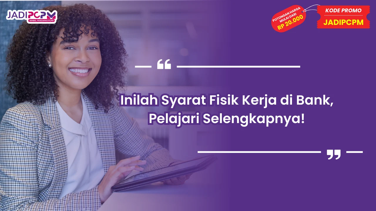 syarat kerja di Bank