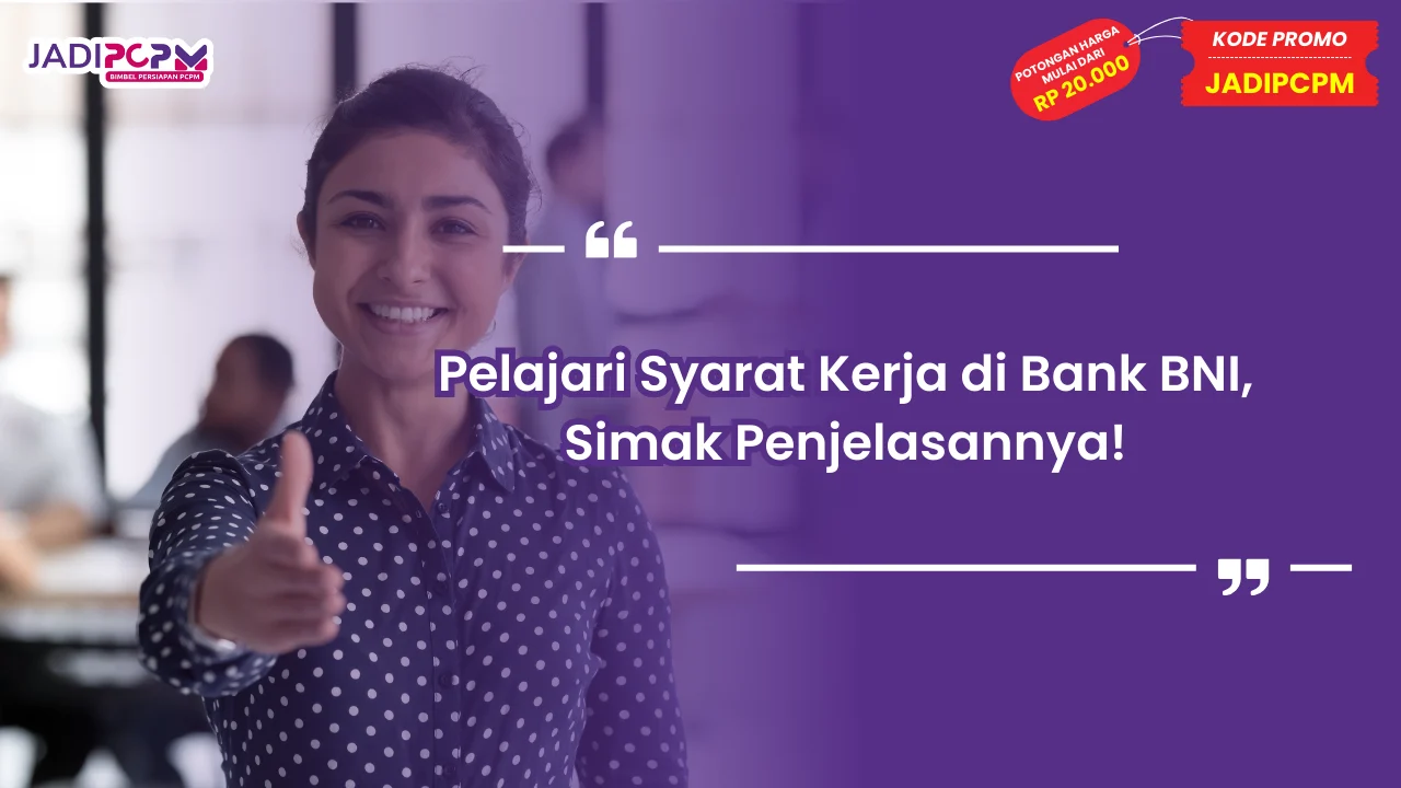 syarat kerja di bank