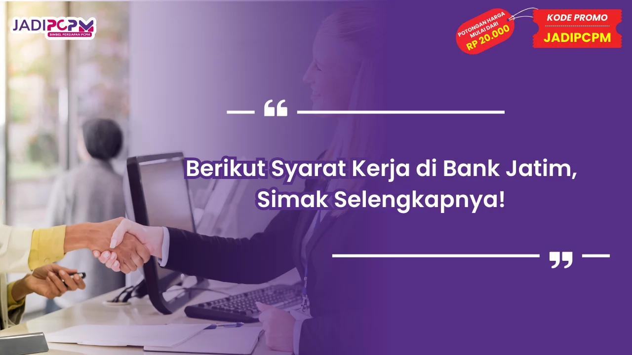 syarat kerja di bank