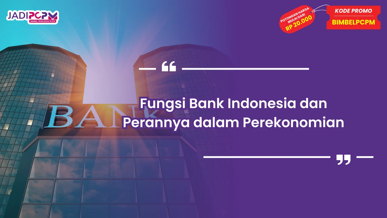 bank indonesia fungsi