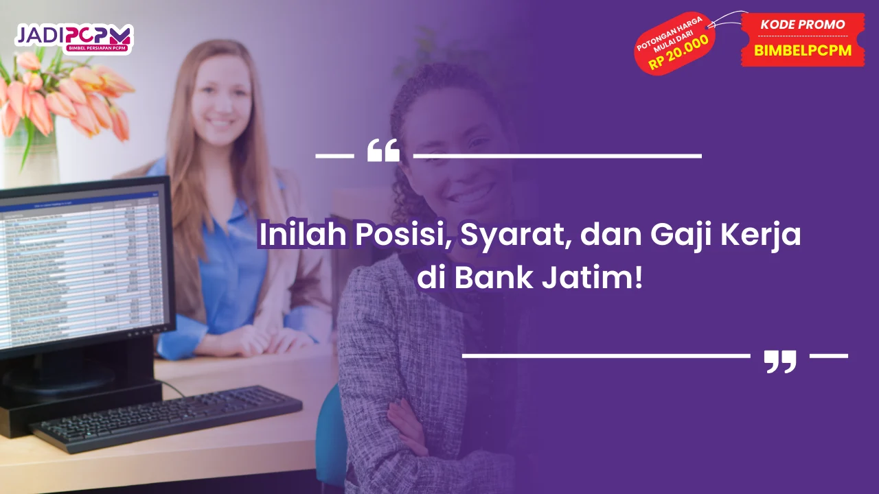 Kerja di Bank Jatim