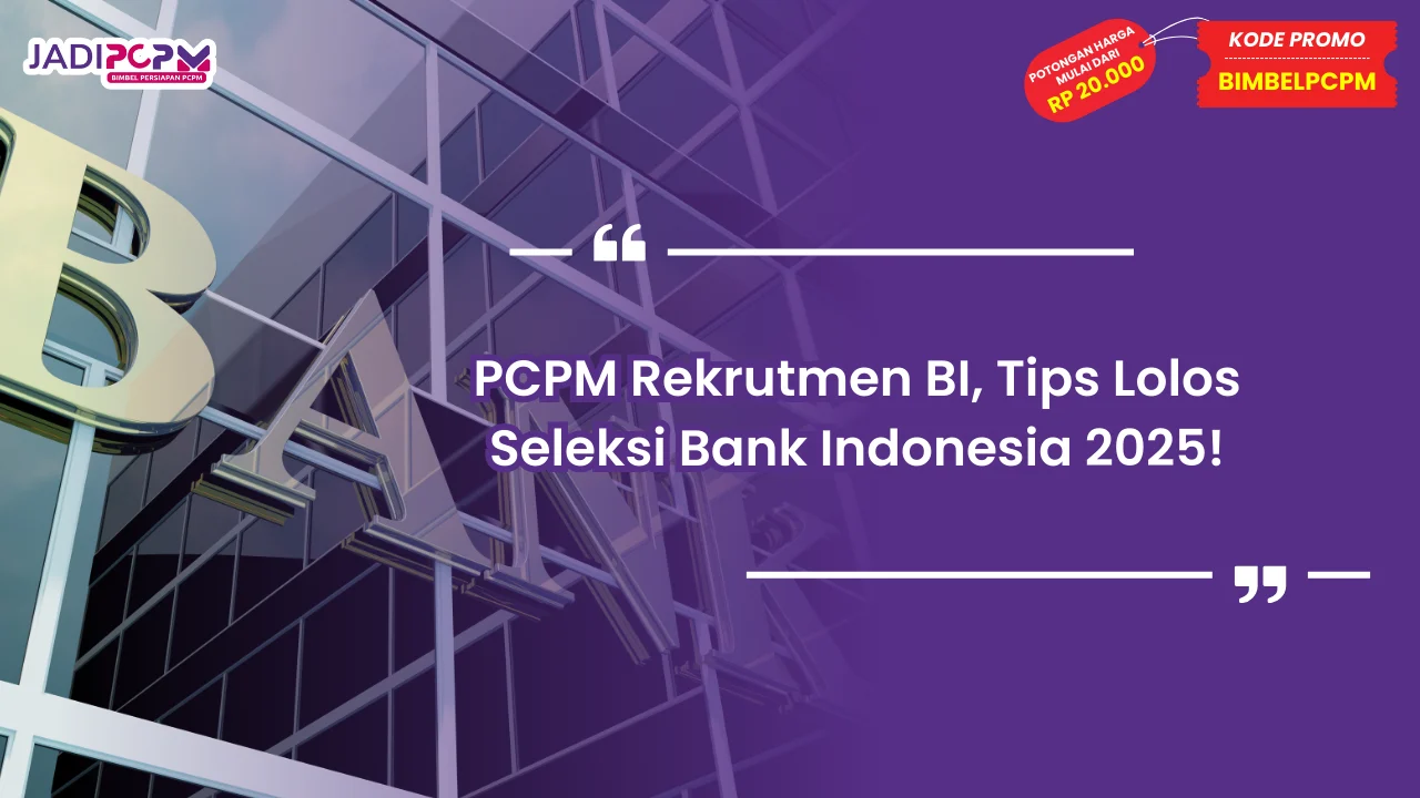 pcpm rekrutmen bi