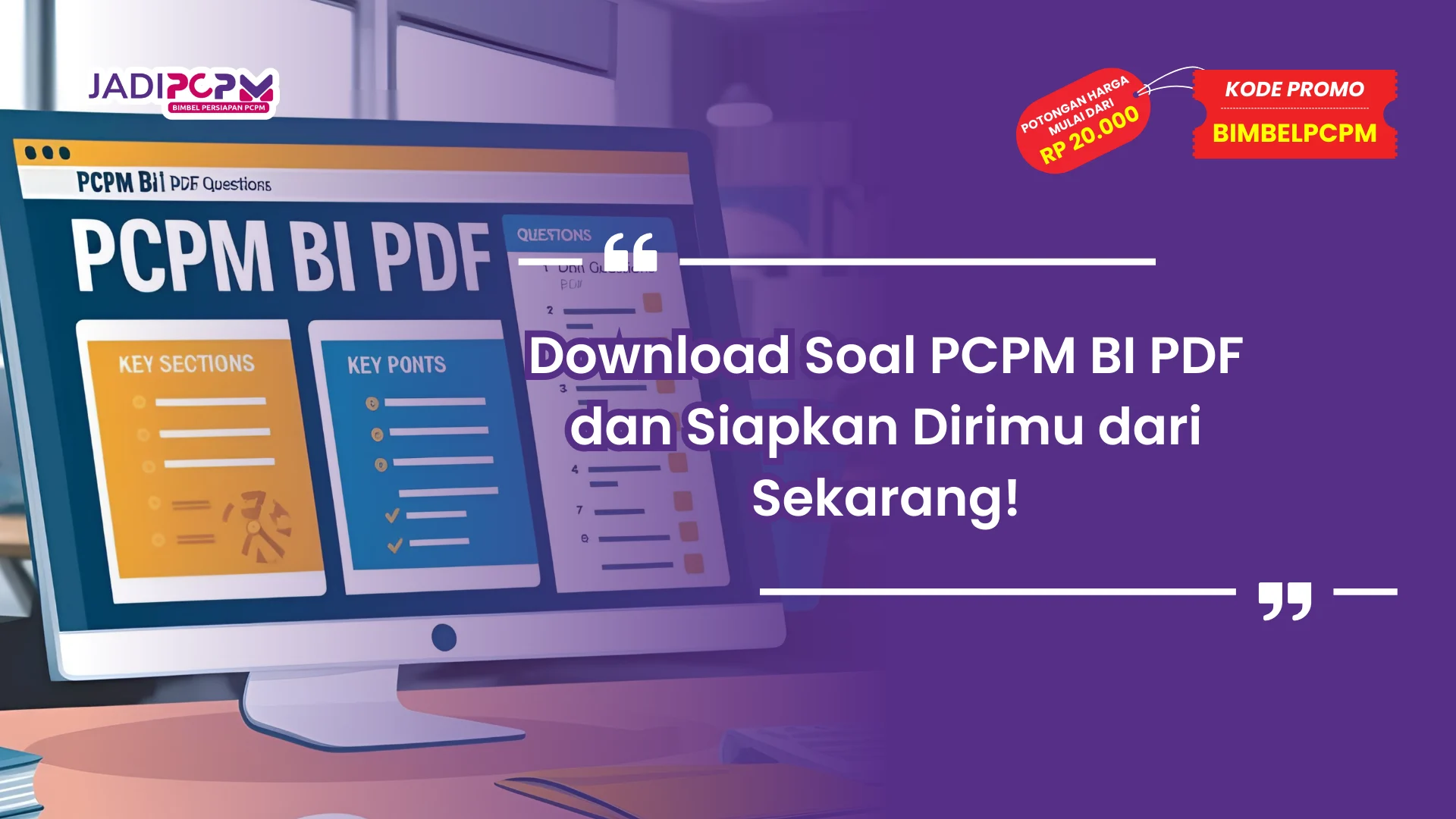 Download Soal PCPM BI PDF