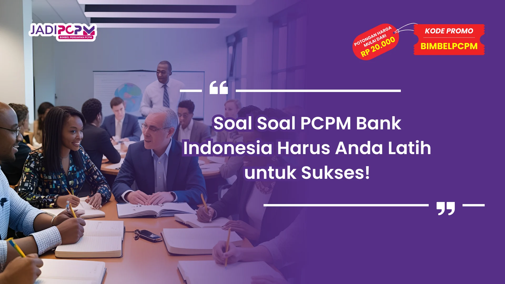 Soal Soal PCPM Bank Indonesia