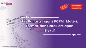 tes bahasa inggris pcpm