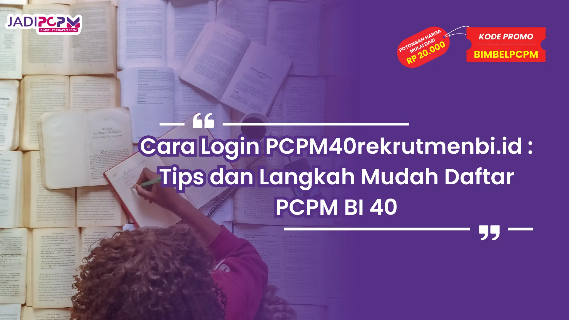 Cara Login Pcpm40rekrutmenbi.id