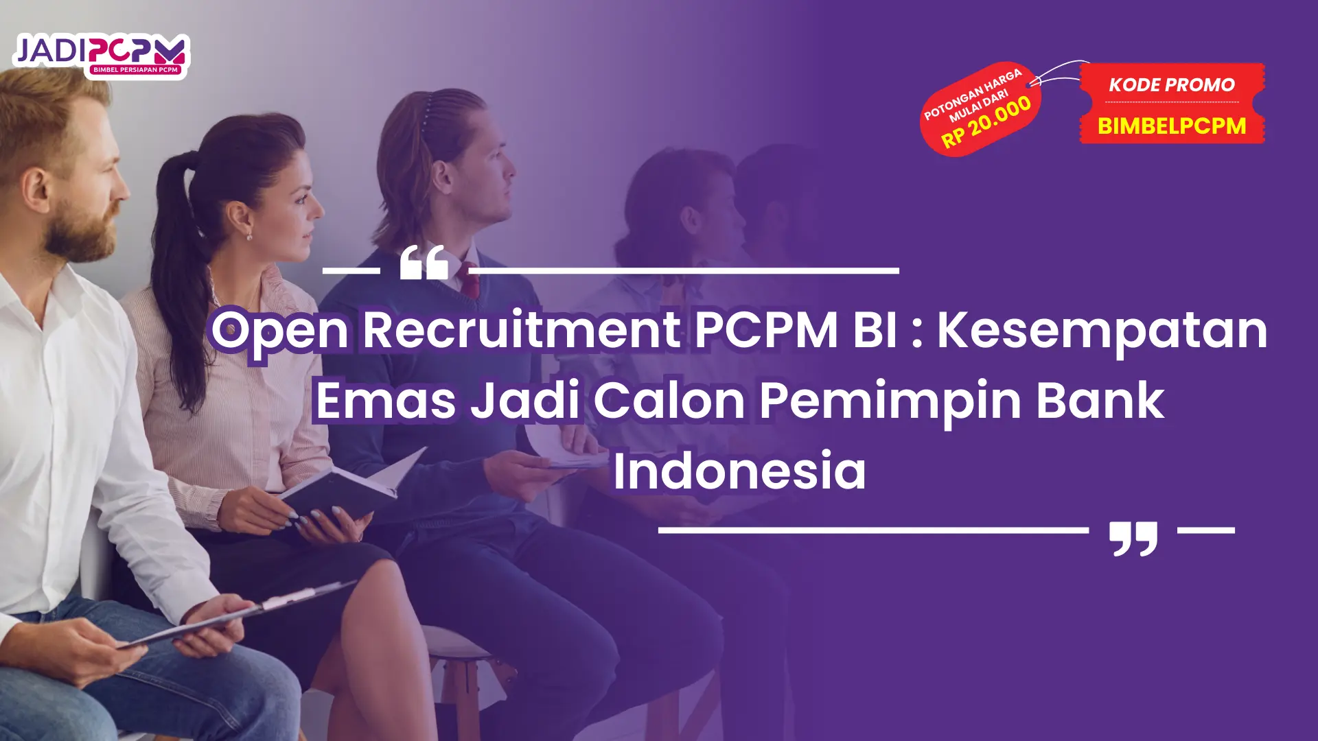 open recruitment pcpm