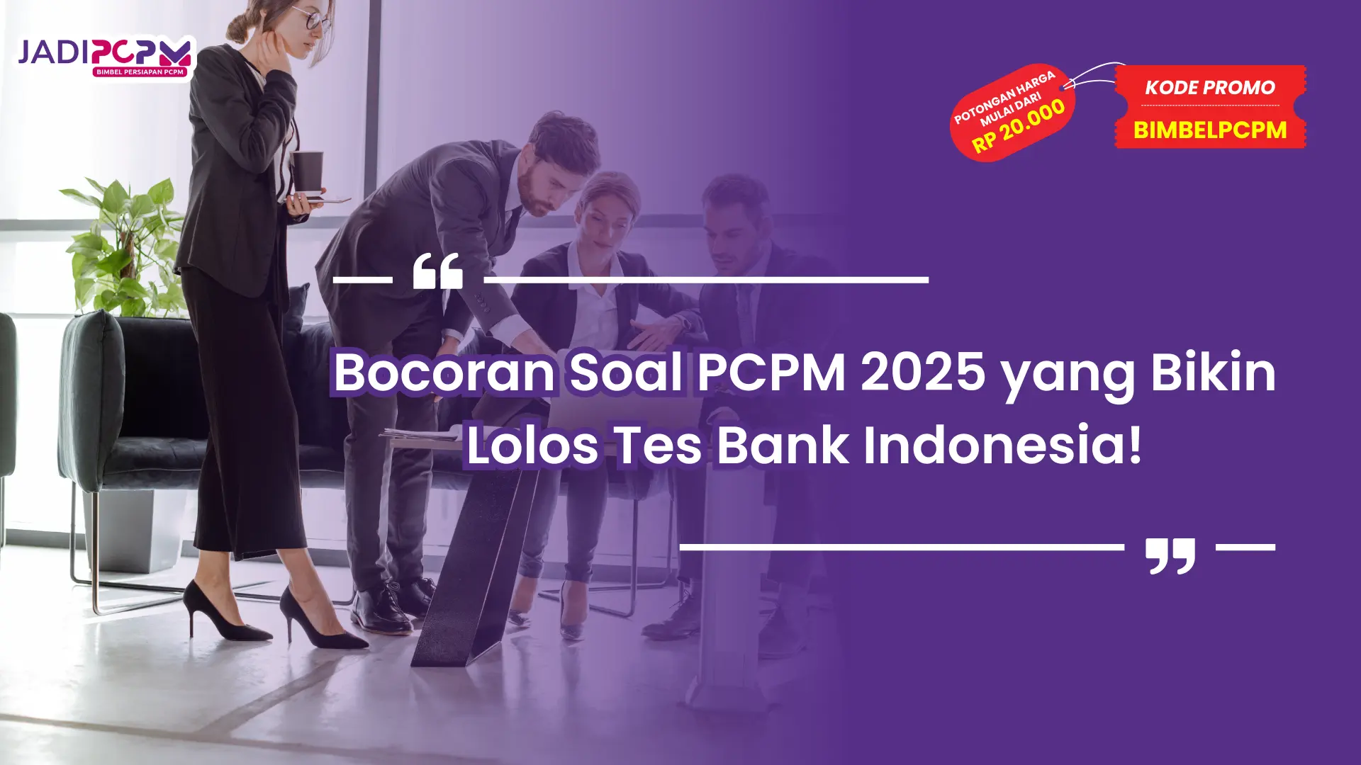 Soal PCPM 2025