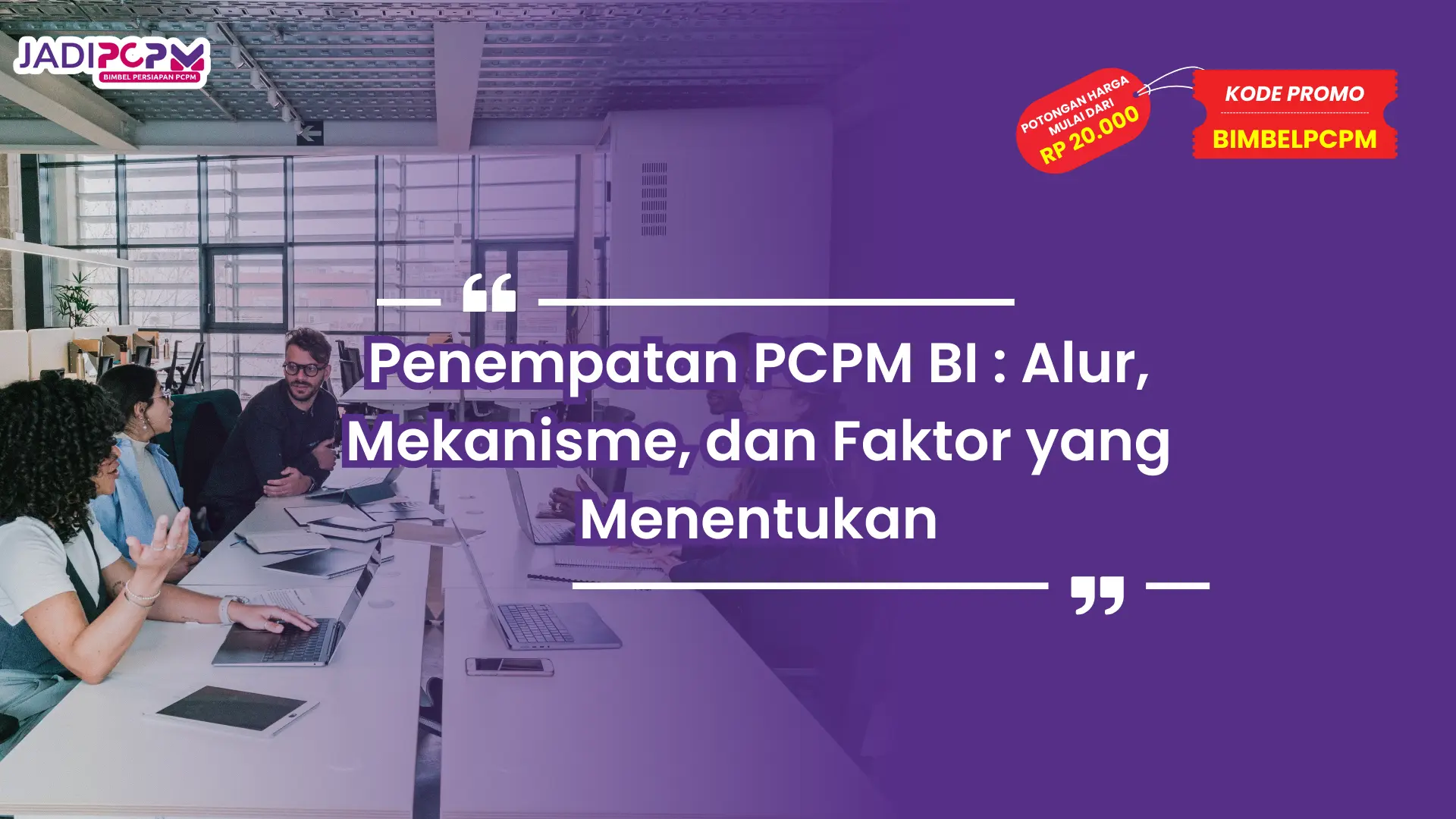 penempatan pcpm bi