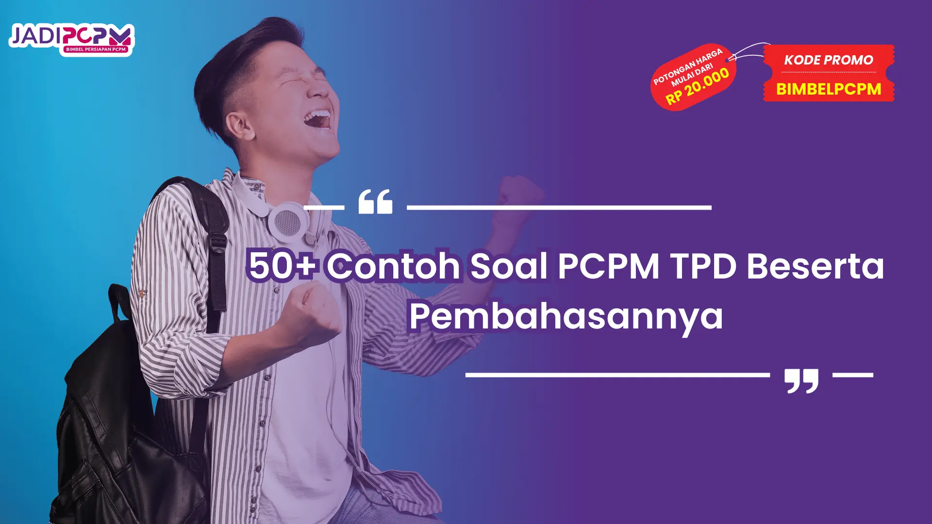 Contoh Soal PCPM TPD