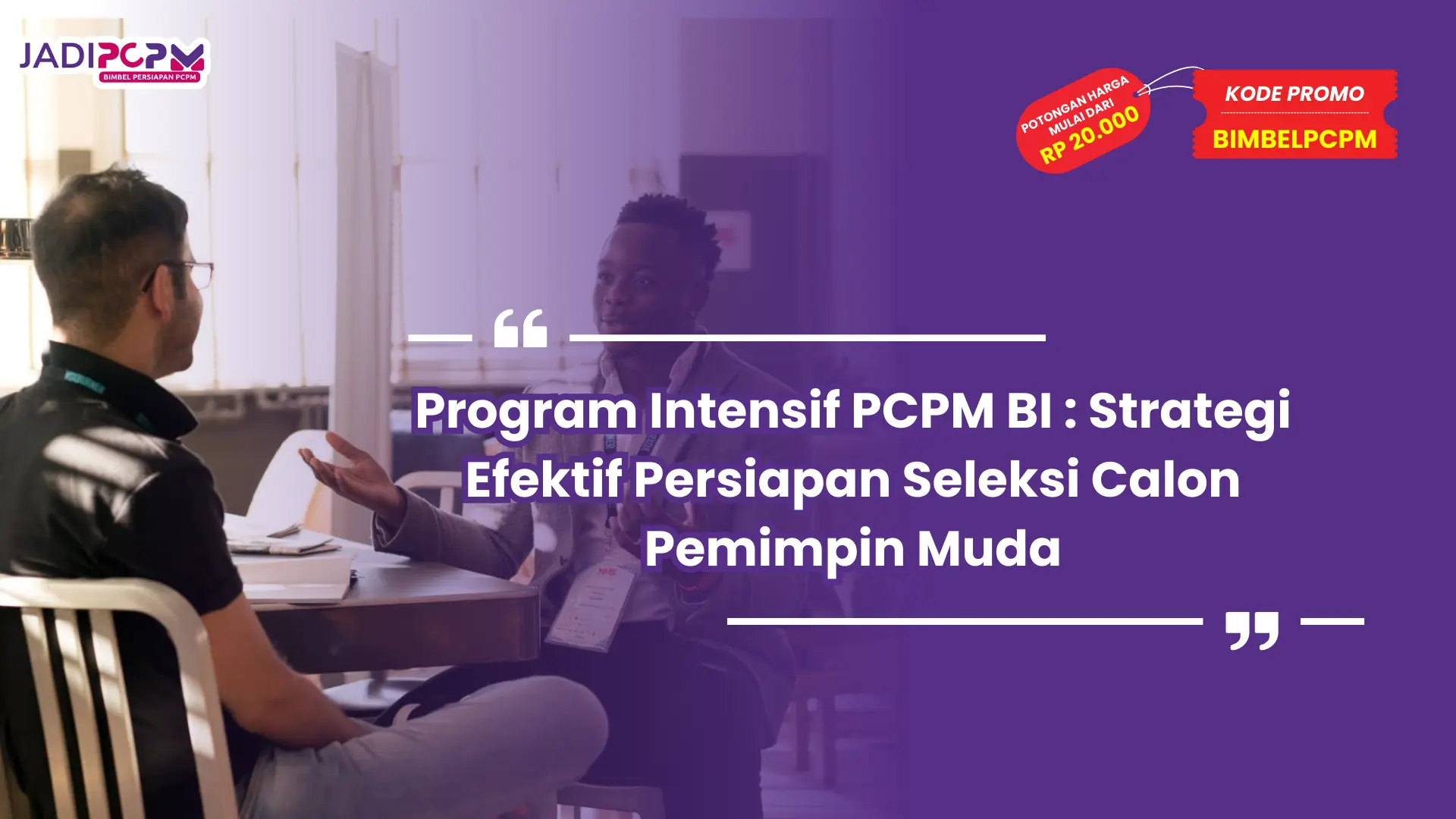 program intensif pcpm