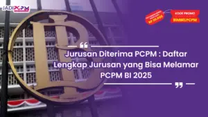 Jurusan Diterima PCPM