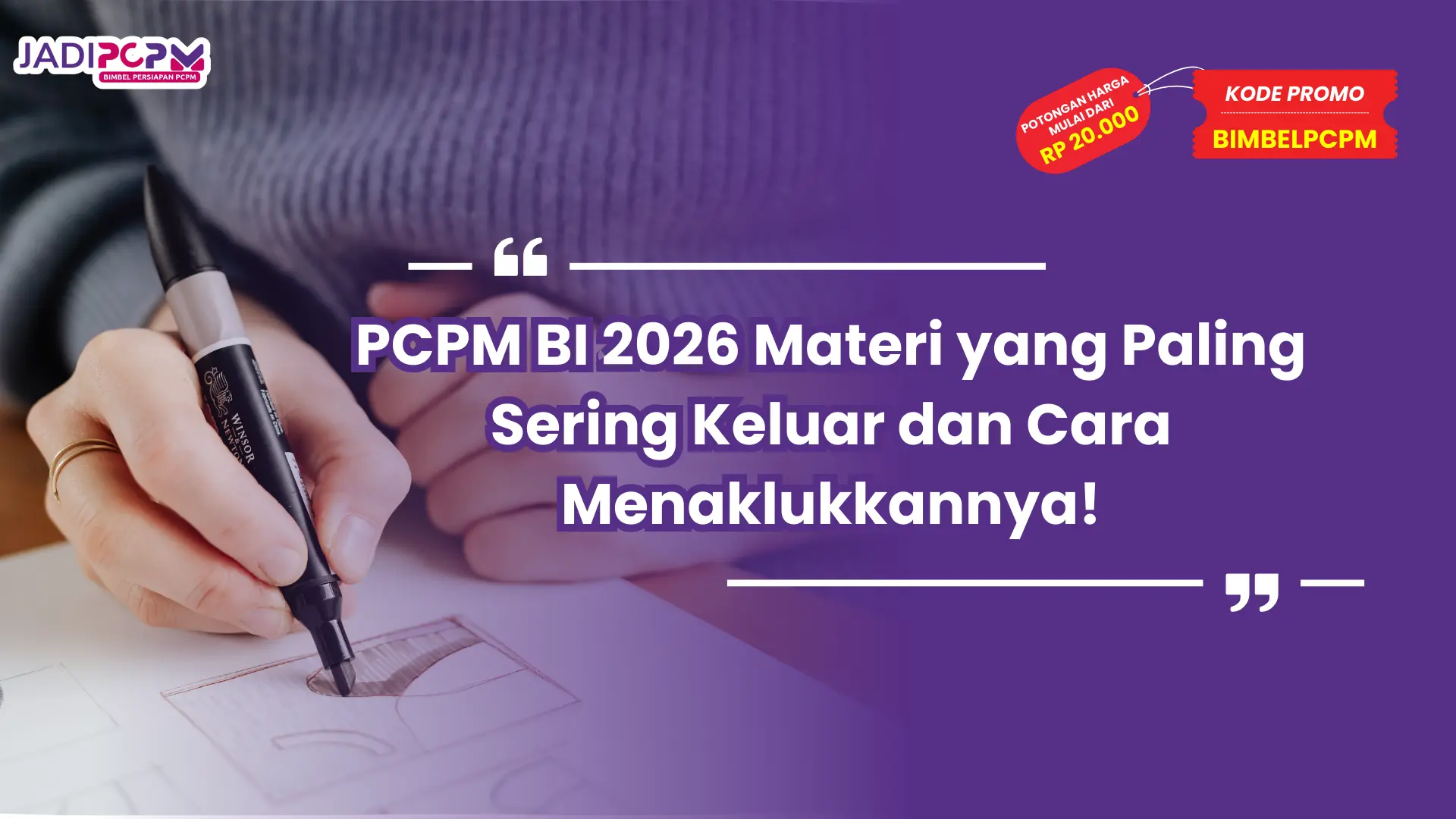 pcpm bi 2026 materi