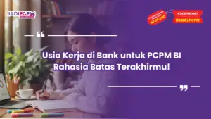 usia kerja di bank