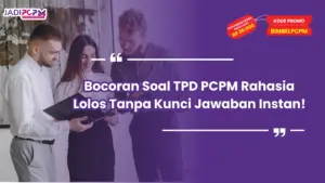 bocoran soal tpd pcpm