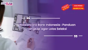 Wawancara Bank Indonesia