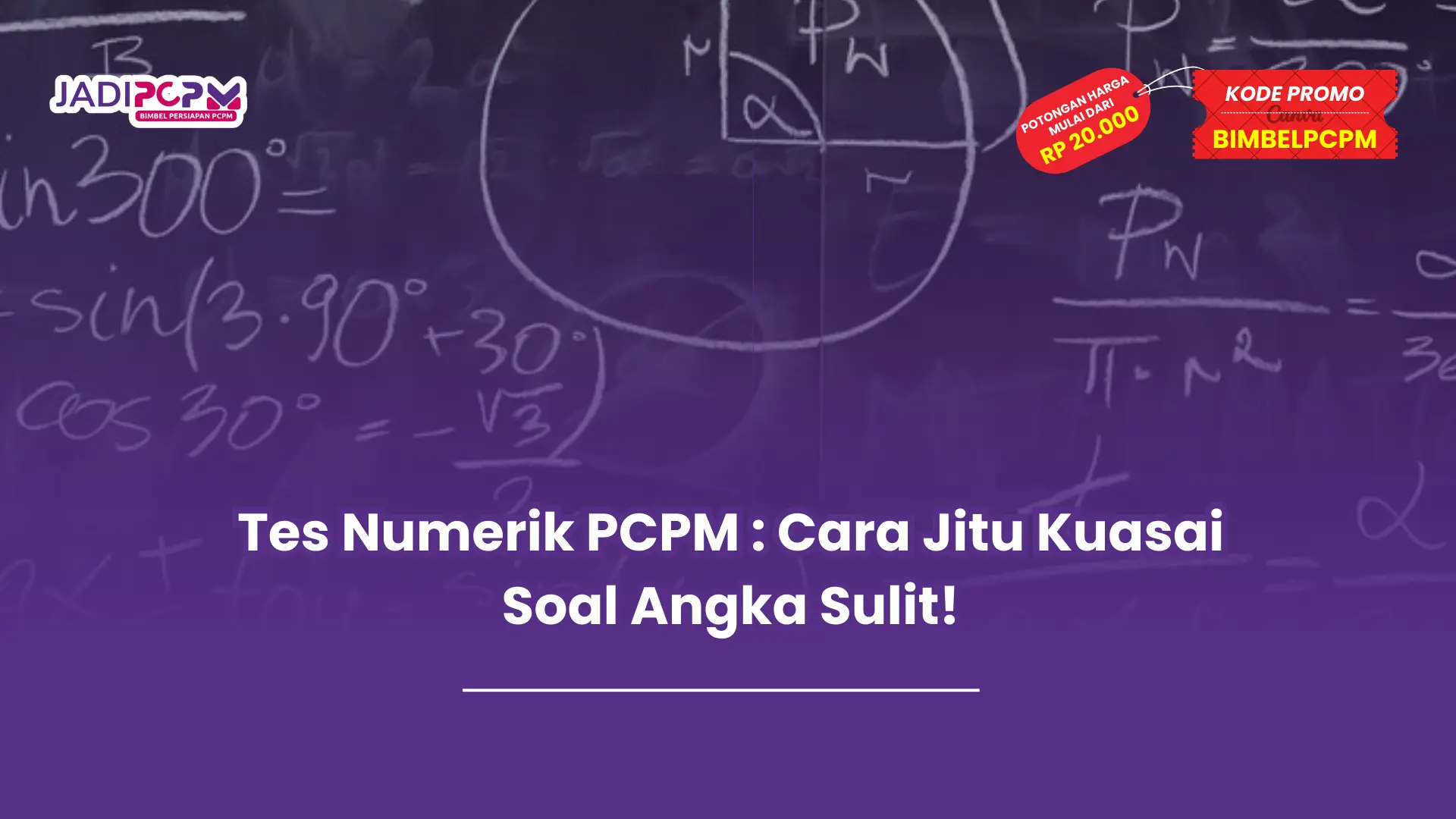 tes numerik pcpm