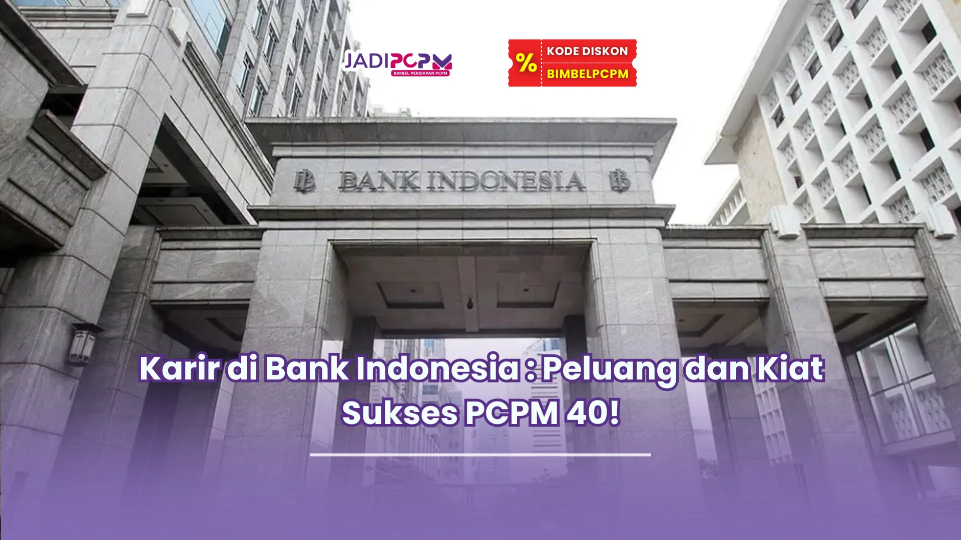 karir di bank indonesia
