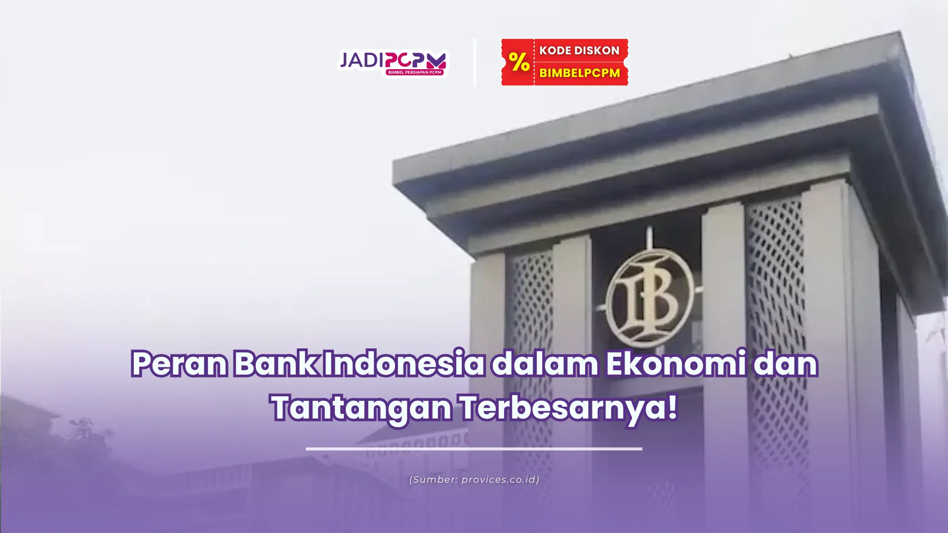 Peran Bank Indonesia dalam ekonomi