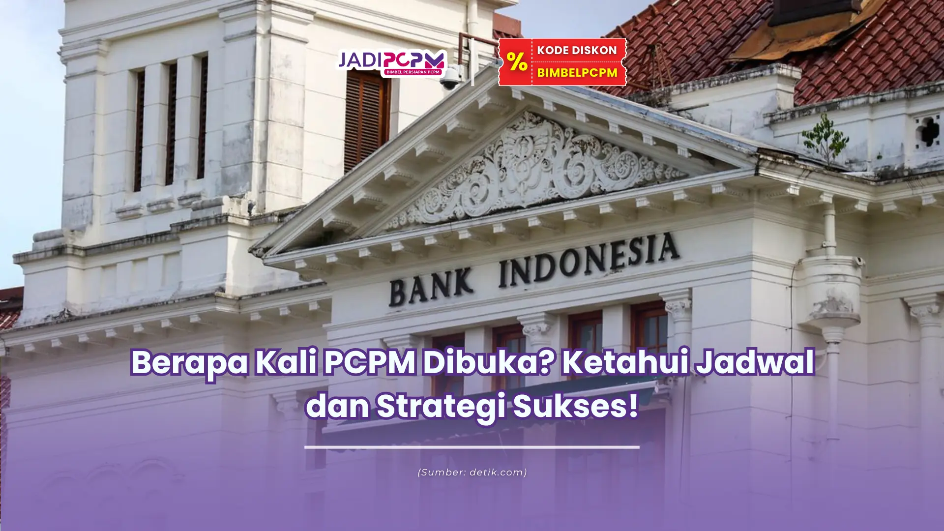 Berapa kali PCPM dibuka