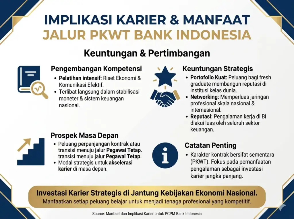 Manfaat dan Implikasi Karier untuk PCPM