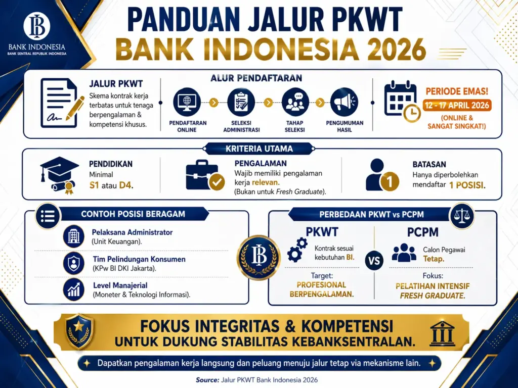 Jalur PKWT Bank Indonesia 2026